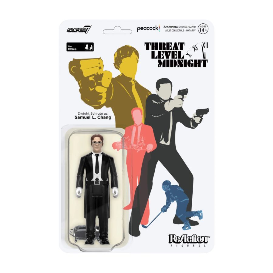 The Office - Samuel L. Chang (Threat Level Midnight) ReAction 3.75" Action Figure