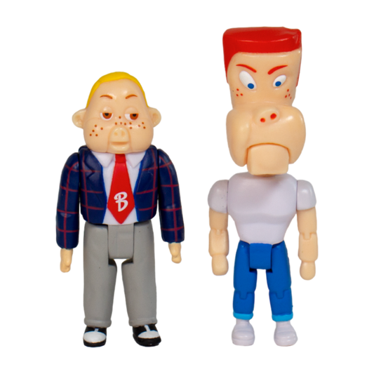 Pee-Wee's Playhouse - Randy & Billy Baloney ReAction 3.75" Action Figure 2-Pack