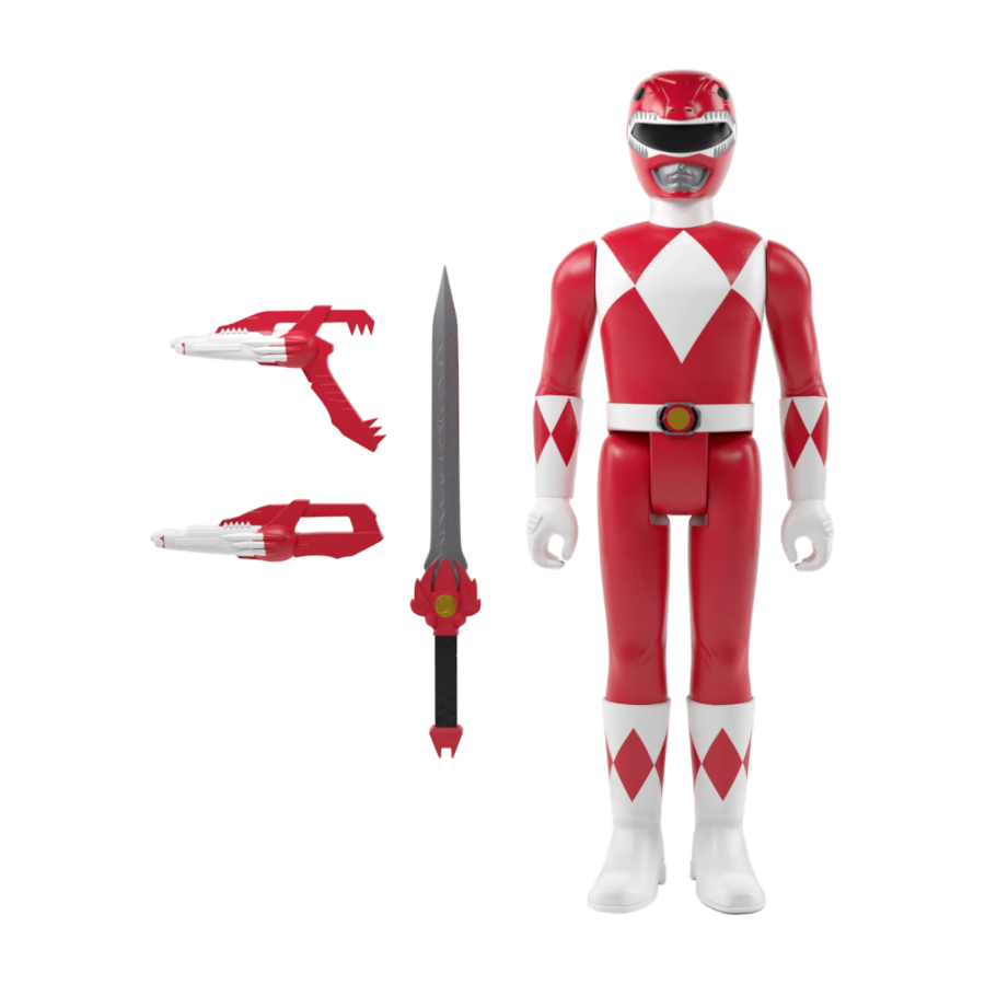 Power Rangers - Red Ranger ReAction 3.75