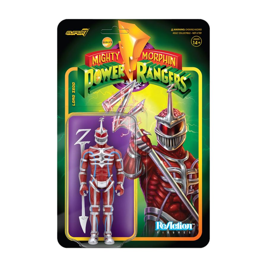 Power Rangers - Lord Zedd ReAction 3.75" Action Figure