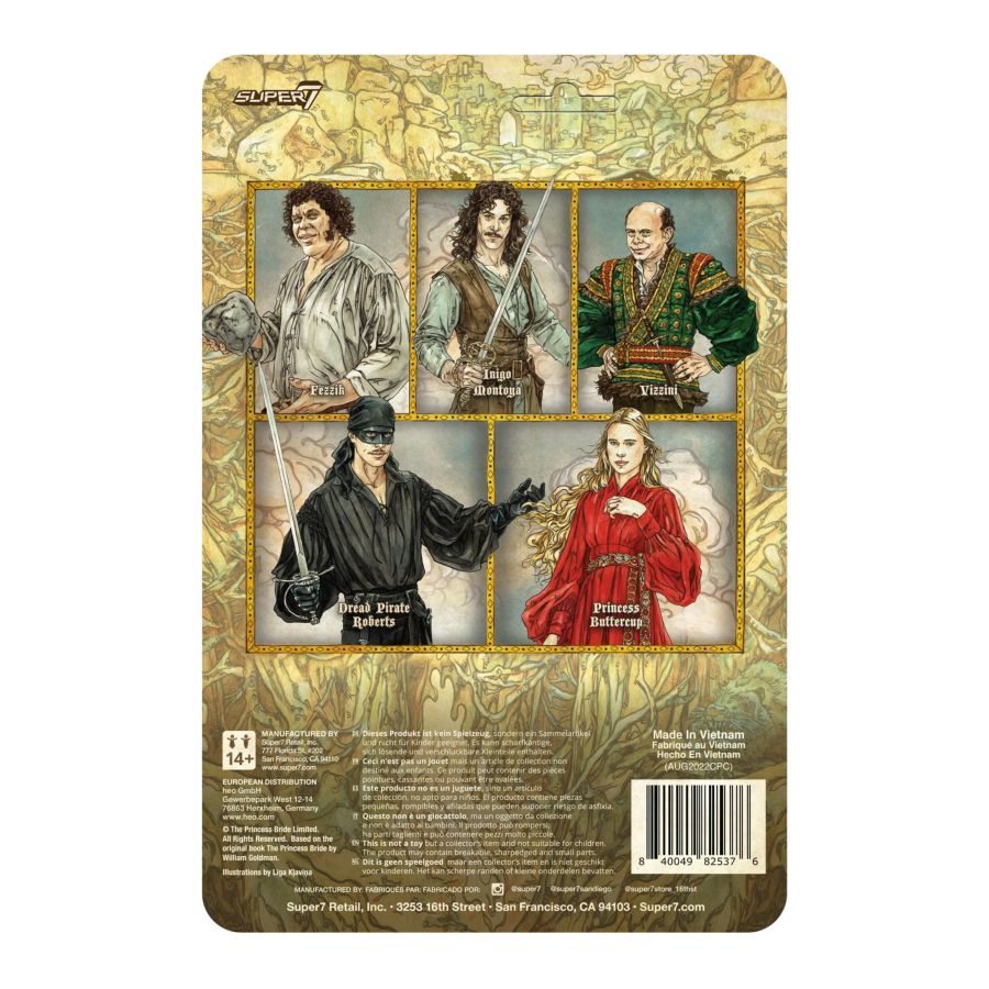 The Princess Bride - Princess Buttercup Reaction 3.75" Figure