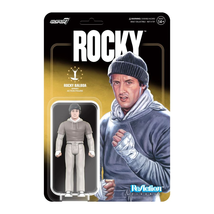 Rocky - Rocky I Rocky Workout Reaction 3.75" Figure