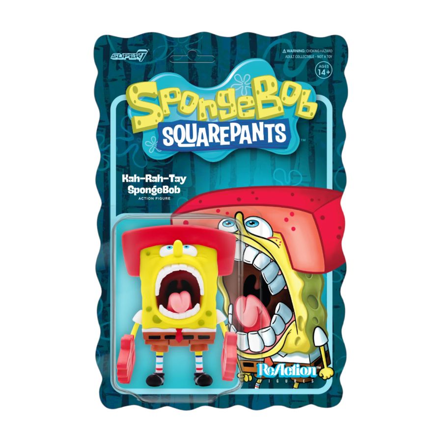 SpongeBob SquarePants - Kah-Rah-Tay SpongeBob ReAction 3.75" Action Figure