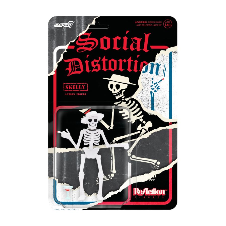 Social Distortion - Skelly ReAction 3.75" Action Figure