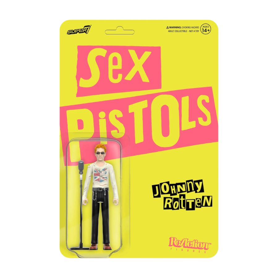 Sex Pistols - Johnny Rotten ReAction 3.75" Action Figure