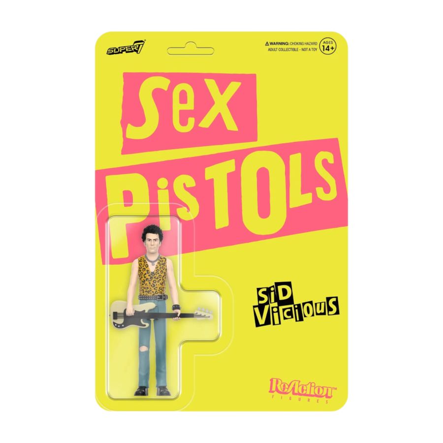 Sex Pistols - Sid Vicious ReAction 3.75" Action Figure