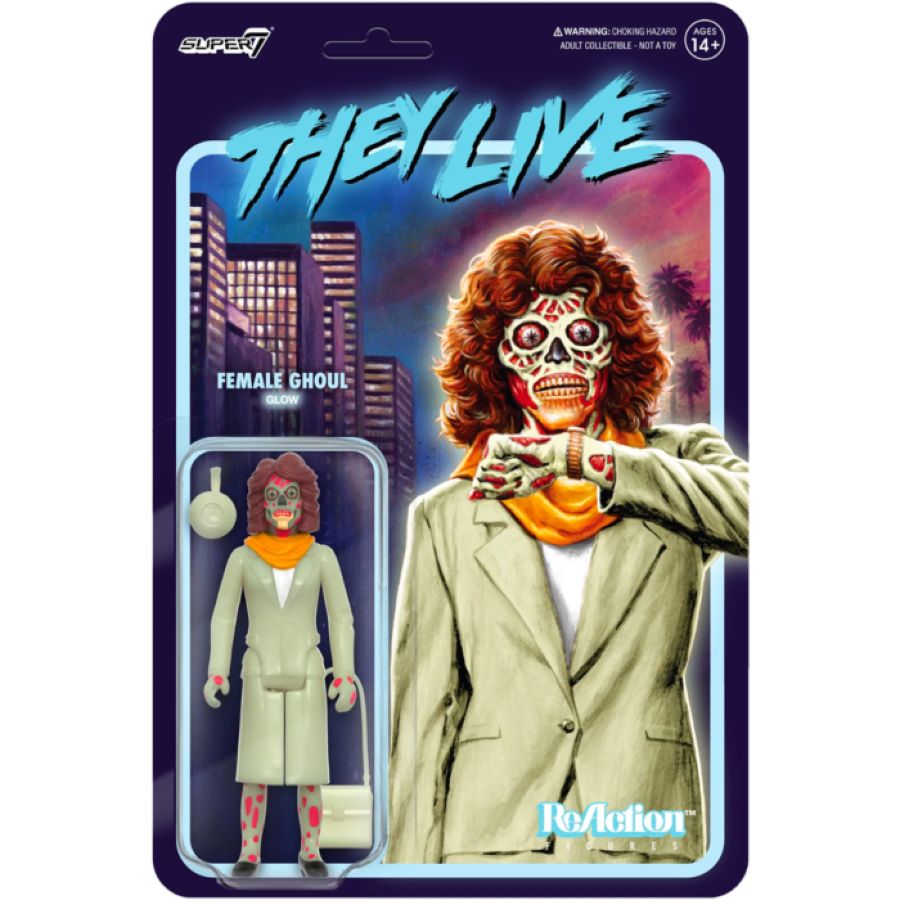 They Live - Female Ghoul (GW) Reaction 3.75 Figure