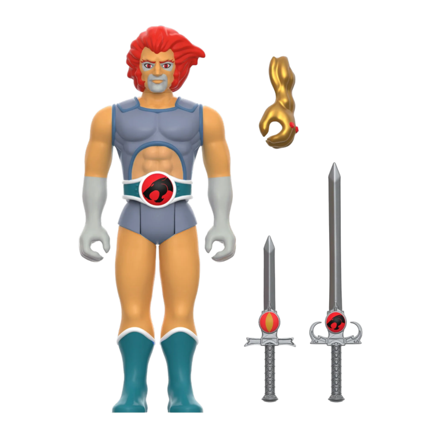 The Thundercats - Hook Mountain Lion-O (Ice Thaw Color Change) Reaction 3.75" Figure