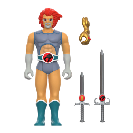 The Thundercats - Hook Mountain Lion-O (Ice Thaw Color Change) Reaction 3.75" Figure