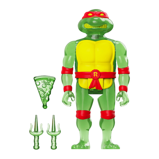 Teenage Mutant Ninja Turtles (TV'87) - Raphael Mutagen Ooze ReAction 3.75" Action Figure