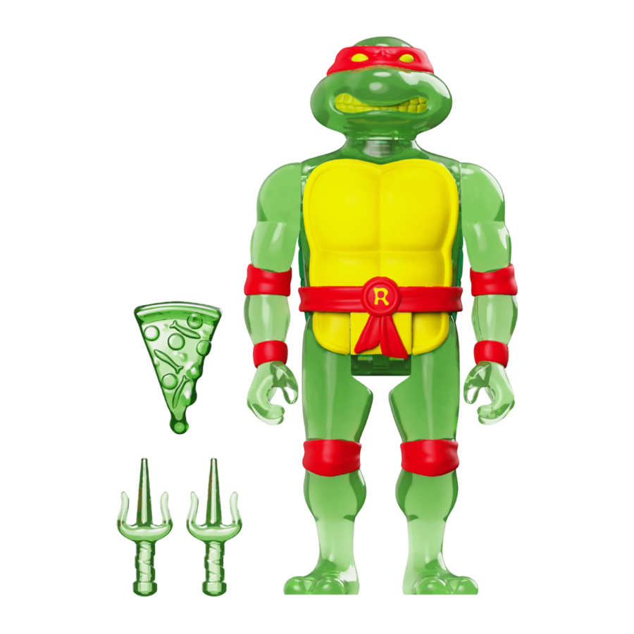 Teenage Mutant Ninja Turtles (TV'87) - Raphael Mutagen Ooze ReAction 3.75" Action Figure