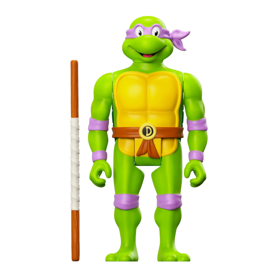 Teenage Mutant Ninja Turtles (TV'87) - Donatello Toon Reaction 3.75" Figure