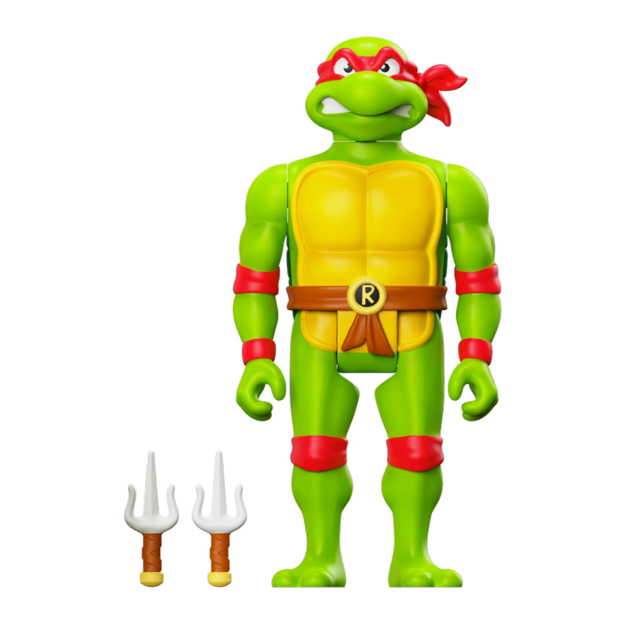 Teenage Mutant Ninja Turtles (TV'87) - Raphael Toon Reaction 3.75" Figure