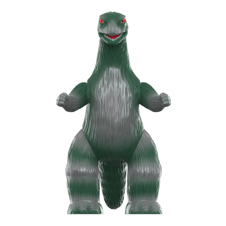 Toho - Marusan Godzilla (Green/Silver - L-Tail) Reaction 3.75" Figure