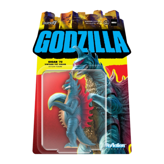 Godzilla - Toho Gigan '72 (Vintage Toy Re-Colour) Reaction 3.75" Figure