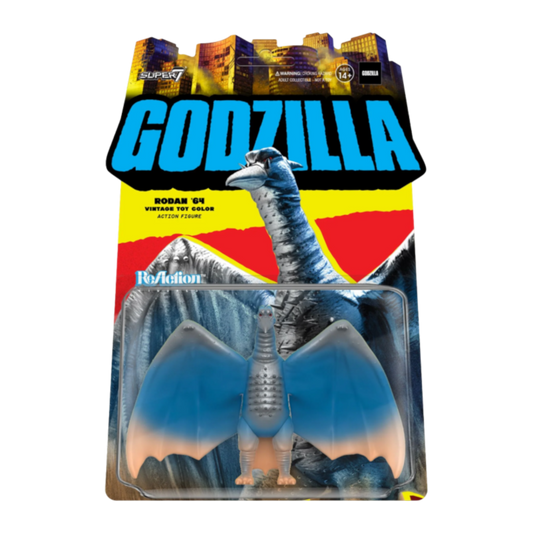 Godzilla - Toho Rodan '64 (Vintage Toy Re-Colour) Reaction 3.75" Figure