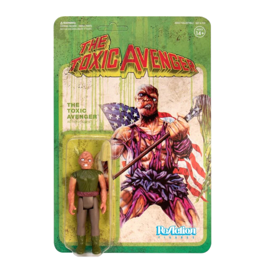 The Toxic Avenger - Authentic Movie Variant Reaction 3.75" Figure