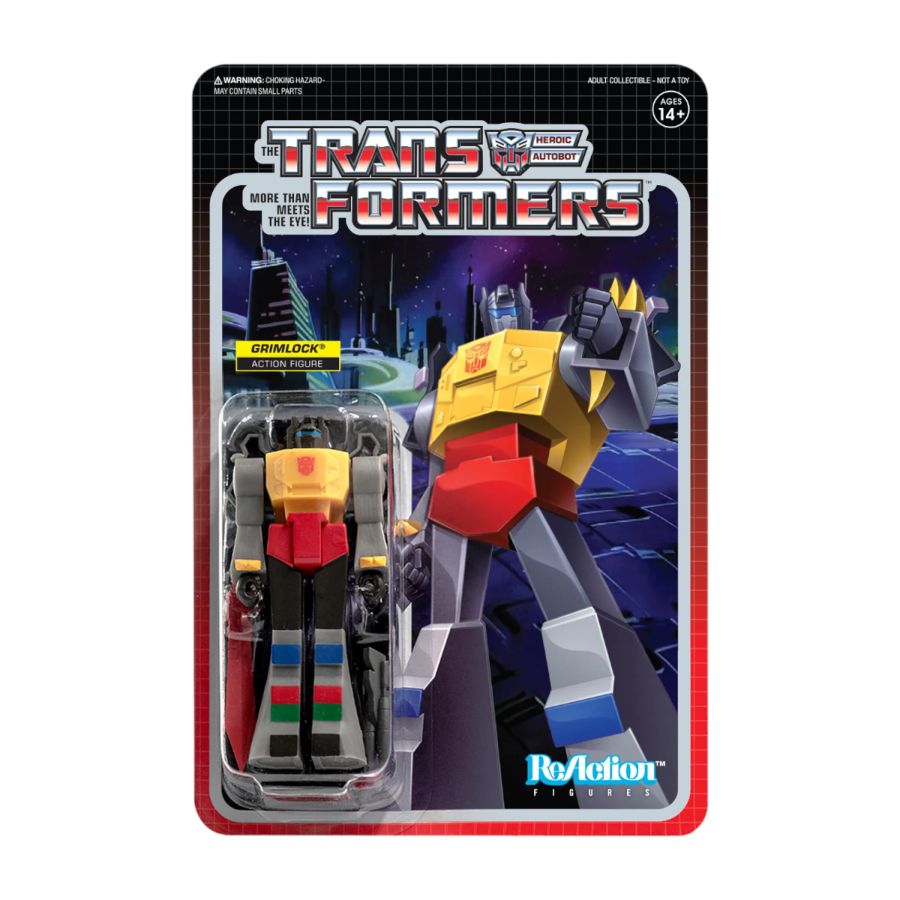 Transformers - Grimlock ReAction 3.75" Action Figure