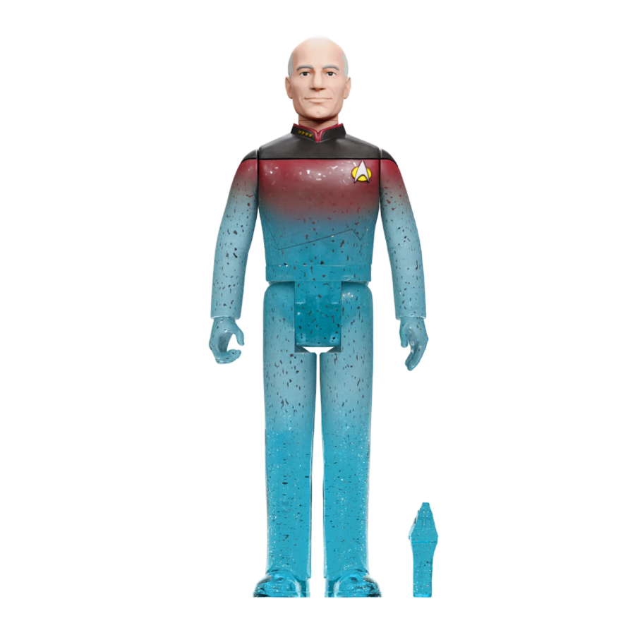 Star Trek: The Next Generation - Captain Picard Transporter ReAction 3.75" Action Figure