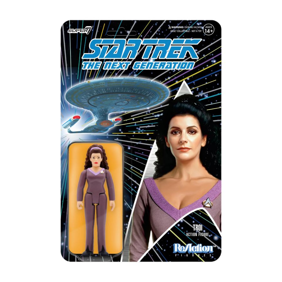 Star Trek: The Next Generation - Counselor Troi ReAction 3.75" Action Figure