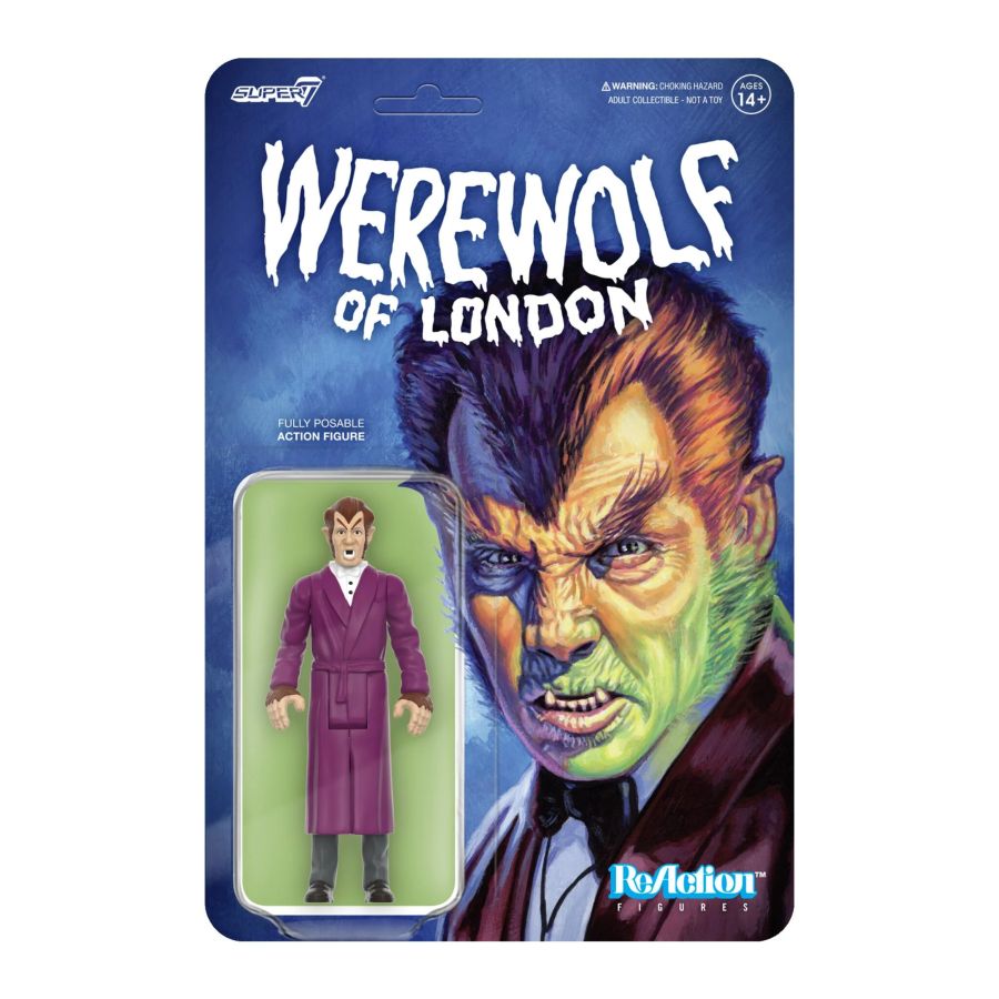 Werewolf Of London - Werewolf Reaction 3.75" Figure