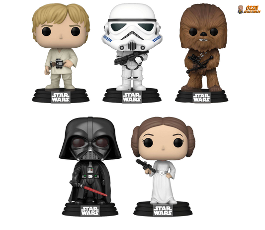 Star Wars New Classics Bundle - 5 POP! Vinyls