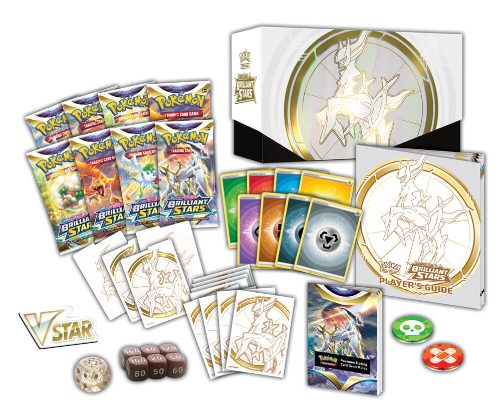 POKÉMON TCG Sword and Shield 9 Brilliant Stars Elite Trainer Box