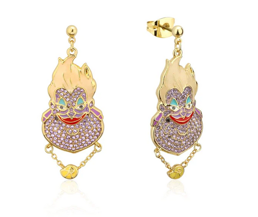 Ursula Crystal Drop Earrings