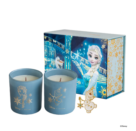 Disney Candle Twin Pack Elsa & Olaf & Anna