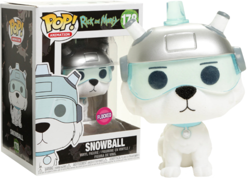 Rick and Morty - Snowball Flocked US Exclusive Pop! Vinyl #178