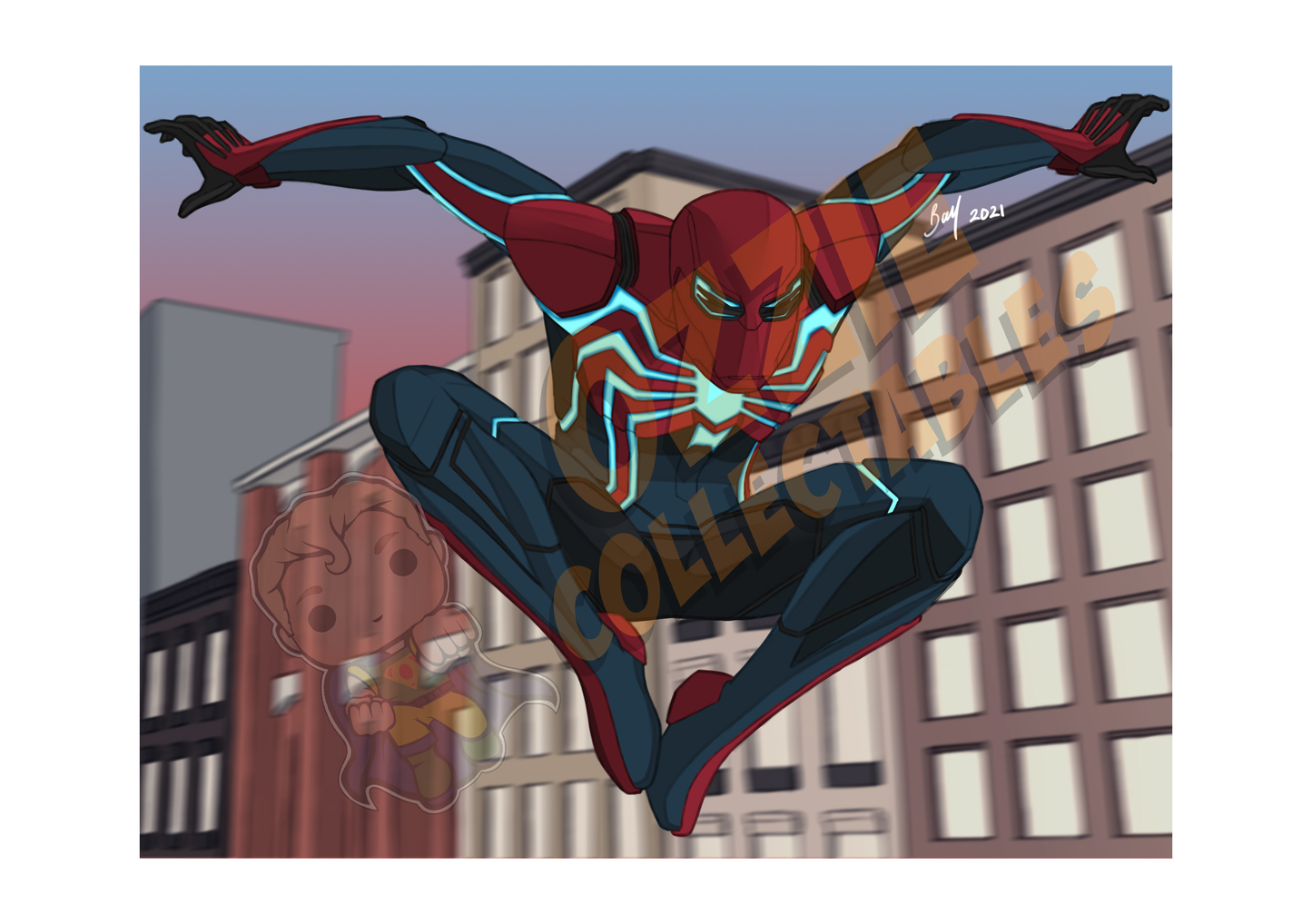 Spider-Man - Velocity - Benjamin Mifsud Art Print Poster
