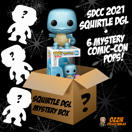 Squirtle Diamond Glitter #504 SDCC 2021 MYSTERY Box
