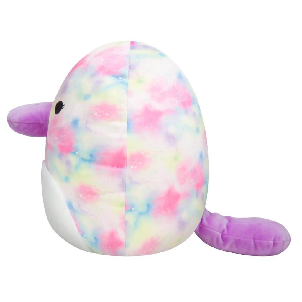 SQUISHMALLOWS 16" Rainbow Watercolor Platypus