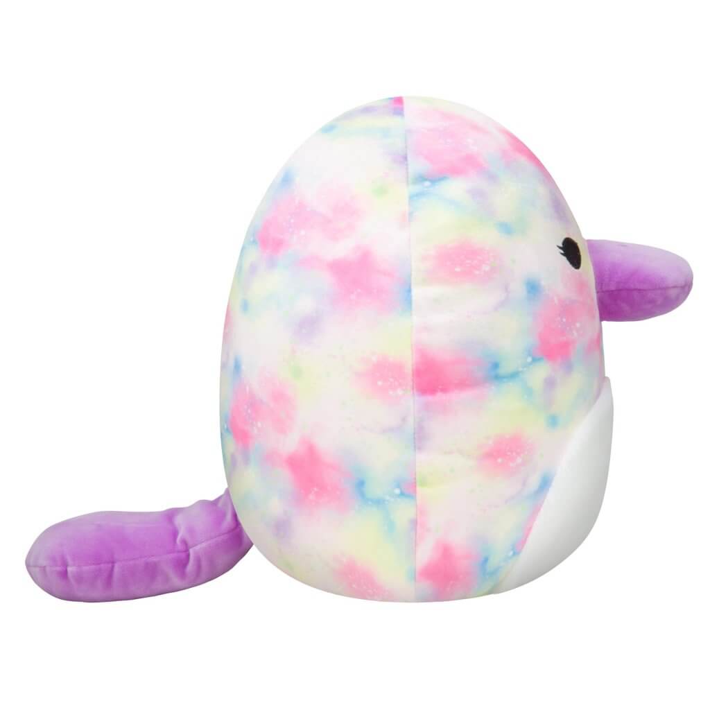 SQUISHMALLOWS 16" Rainbow Watercolor Platypus