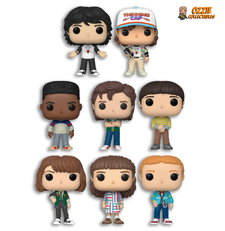 Stranger Things Season 4 Bundle - 8 POP! Vinyls