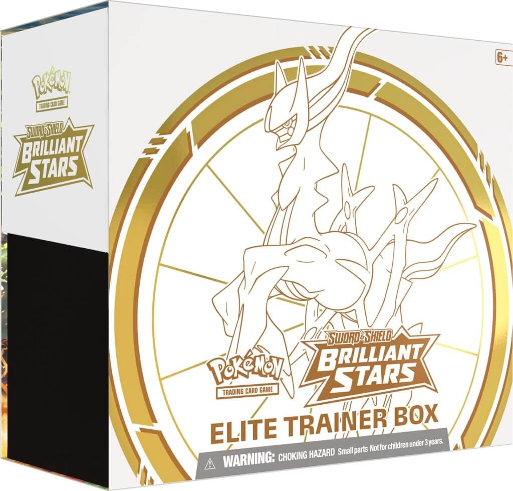 POKÉMON TCG Sword and Shield 9 Brilliant Stars Elite Trainer Box