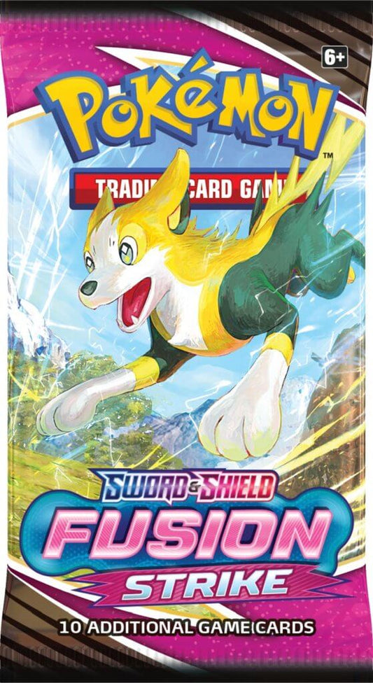 Fusion Strike - Pokémon TCG Sword and Shield SWSHS08 Booster Pack