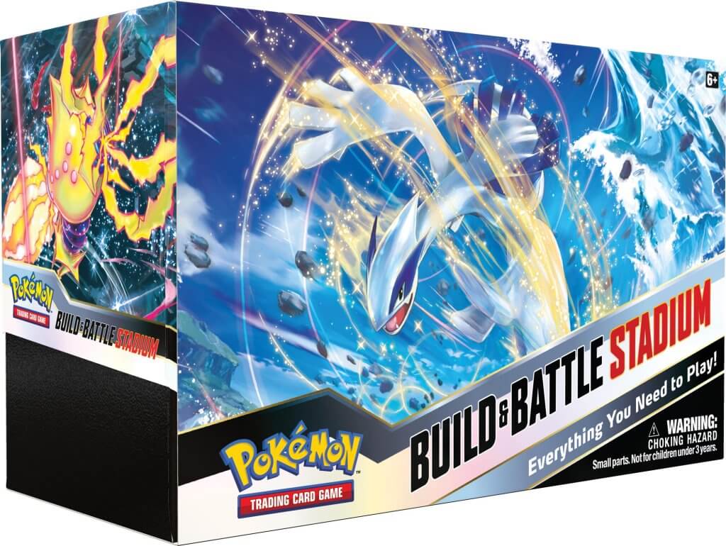 POKÉMON TCG Sword and Shield 12- Silver Tempest Build & Battle Stadium