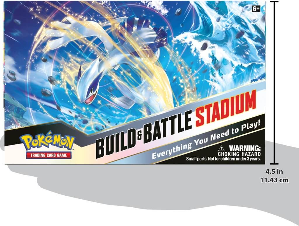 POKÉMON TCG Sword and Shield 12- Silver Tempest Build & Battle Stadium