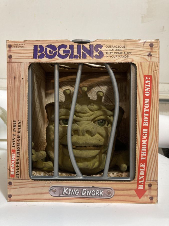 Boglins - King Dwork Hand Puppet