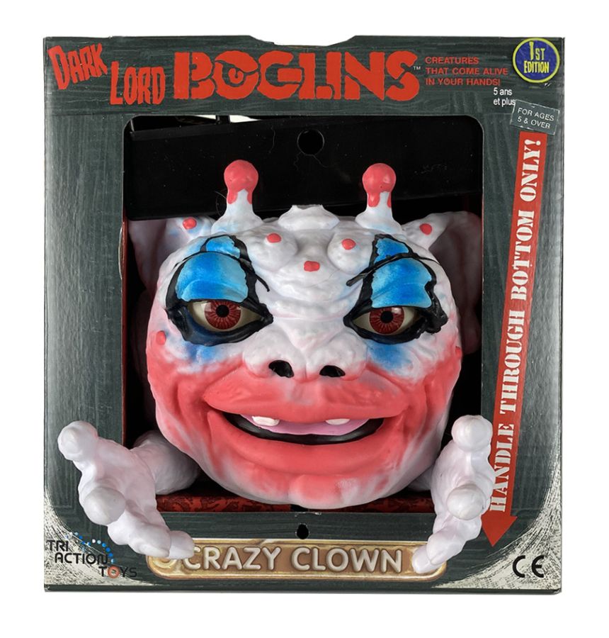 Boglins - Crazy Clown Hand Puppet