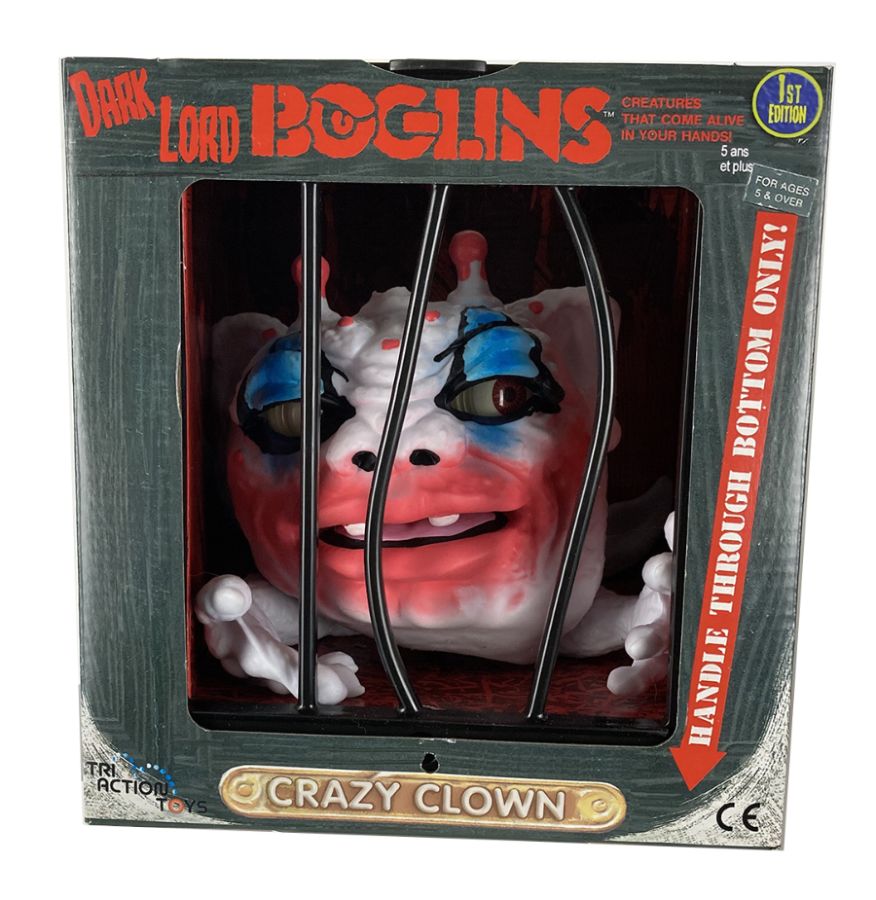 Boglins - Crazy Clown Hand Puppet