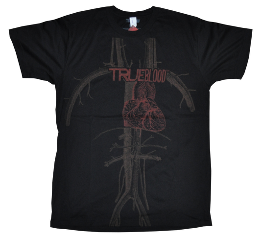 True Blood - Heart Logo Male T-Shirt XXL - Ozzie Collectables