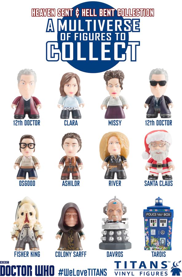 Doctor Who - Twelfth Doctor "Heaven Sent & Hell Bent" Titans Blind Box - Ozzie Collectables
