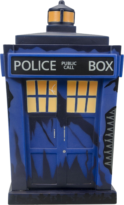 Doctor Who - Titans 8" Trenzalore TARDIS Vinyl Statue - Ozzie Collectables