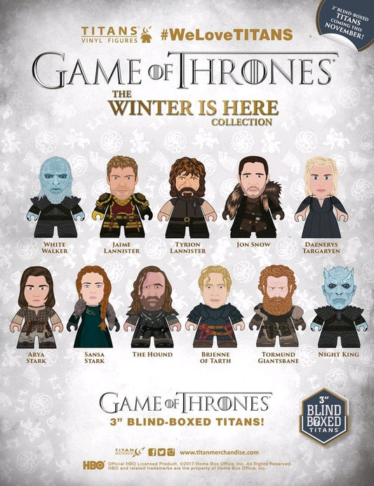 Game of Thrones - The Winter is Here Titans Blind Box - Ozzie Collectables