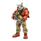 Teenage Mutant Ninja Turtles (comics) - Rocksteady Street Thug 5" BST AXN Figure