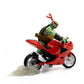 Teenage Mutant Ninja Turtles (comics) - Raphael Ninja with Red Motorcycle BST AXN Figure