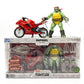 Teenage Mutant Ninja Turtles (comics) - Raphael Ninja with Red Motorcycle BST AXN Figure