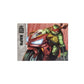 Teenage Mutant Ninja Turtles (comics) - Raphael Ninja with Red Motorcycle BST AXN Figure